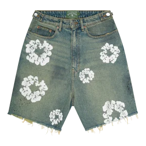 Denim Tears Dirty Wash Wreath Short